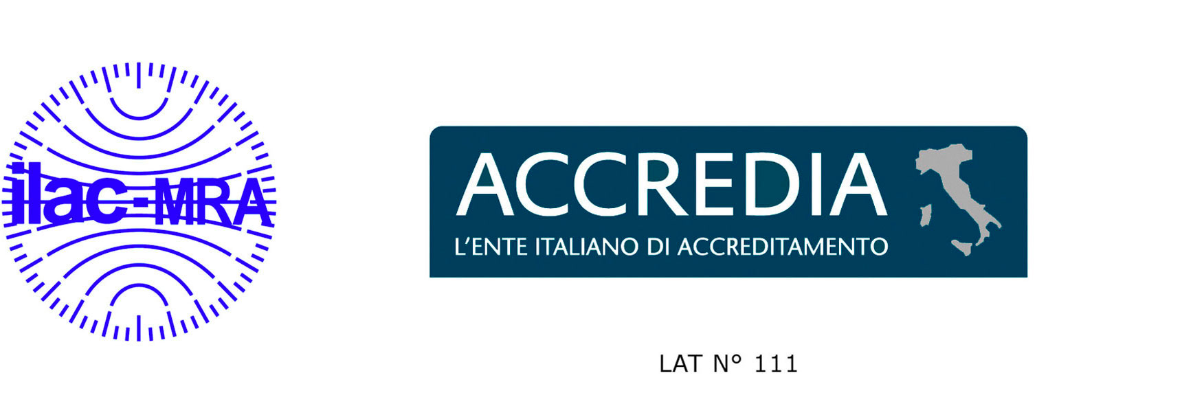 Centro tarature accreditato ACCREDIA n° 111, in conformità a UNI CEI EN ISO/IEC 17025:2018